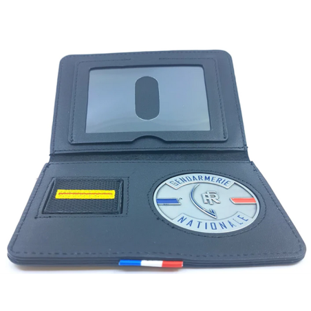 porte carte pro 2 volets - bac - police