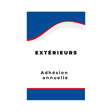 Adhésion - EXTERIEURS