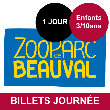 Zoo Beauval - Billets 1 jour / Enfants