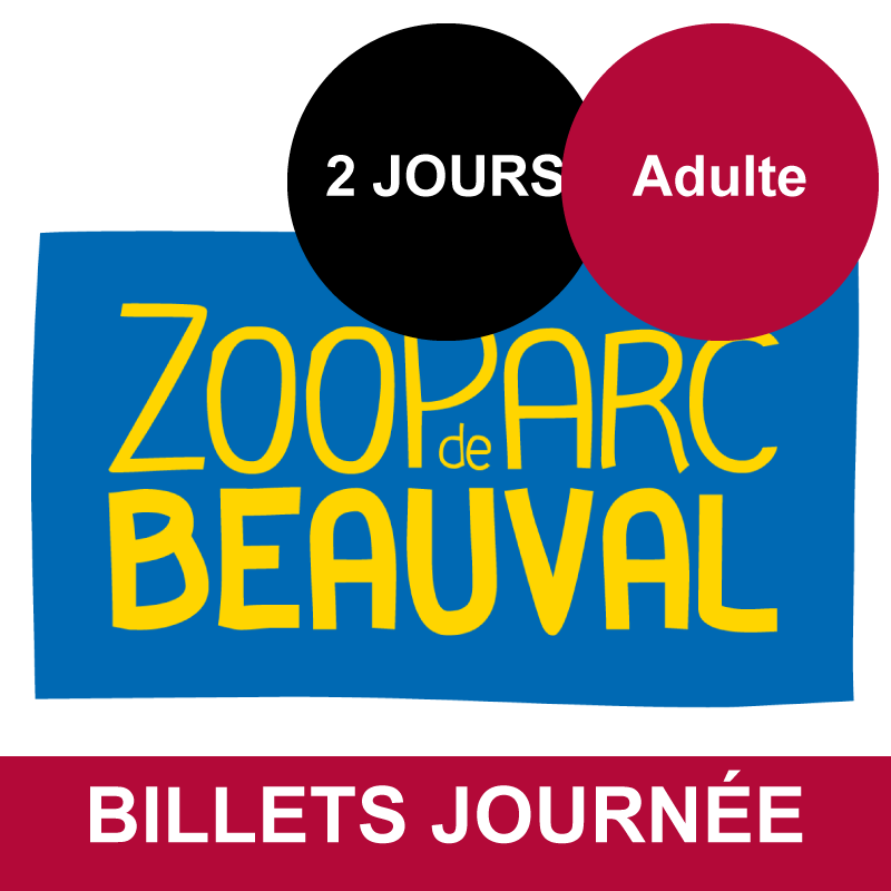 Zoo Beauval - Billets 2 jours / Adultes