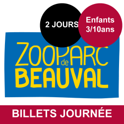 Zoo Beauval - Billets 2 jours / Enfant