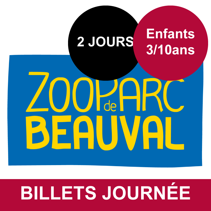 Zoo Beauval - Billets 2 jours / Enfant