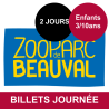 Zoo Beauval - Billets 2 jours / Enfant