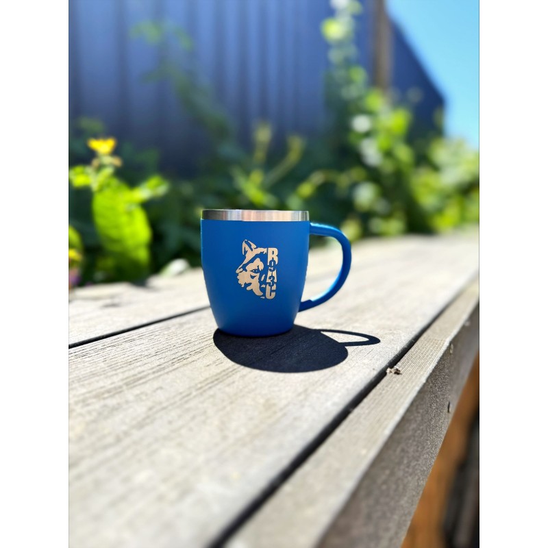 Mug en acier inoxydable double parois - BAC 93