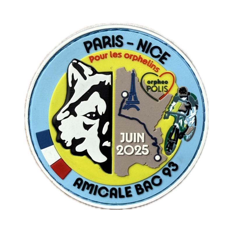Ecusson BAC93 Collector - Paris Nice 2025