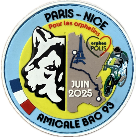 Ecusson BAC93 Collector - Paris Nice 2025