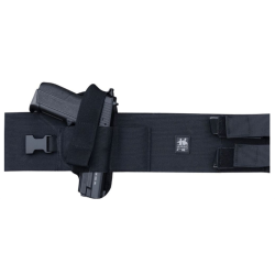 Ceinture discrète élastique pour arme de service - police